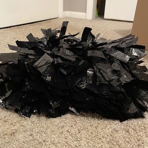 COPY - Black Varsity Pom-Poms